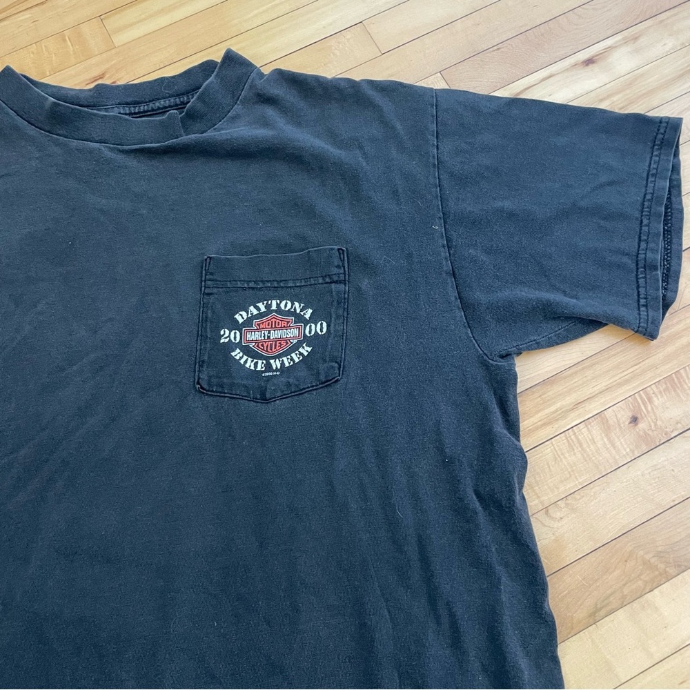 VTG Y2K 2000 DAYTONA BEACH BIKE WEEK T-SHIRT MENS XL